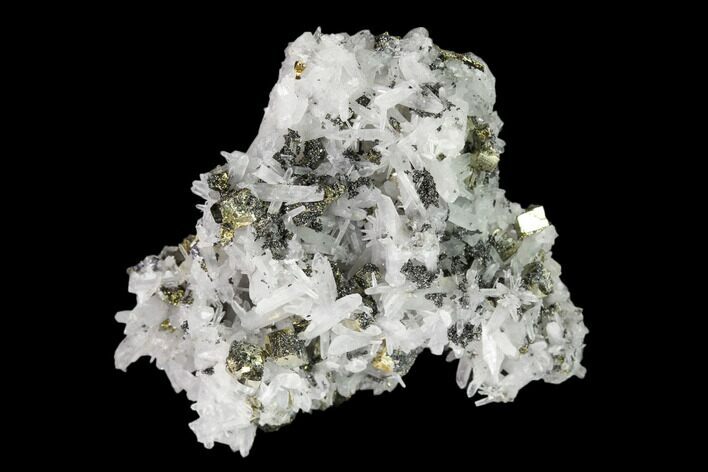 Pyrite, Sphalerite and Quartz Association - Peru #149578
